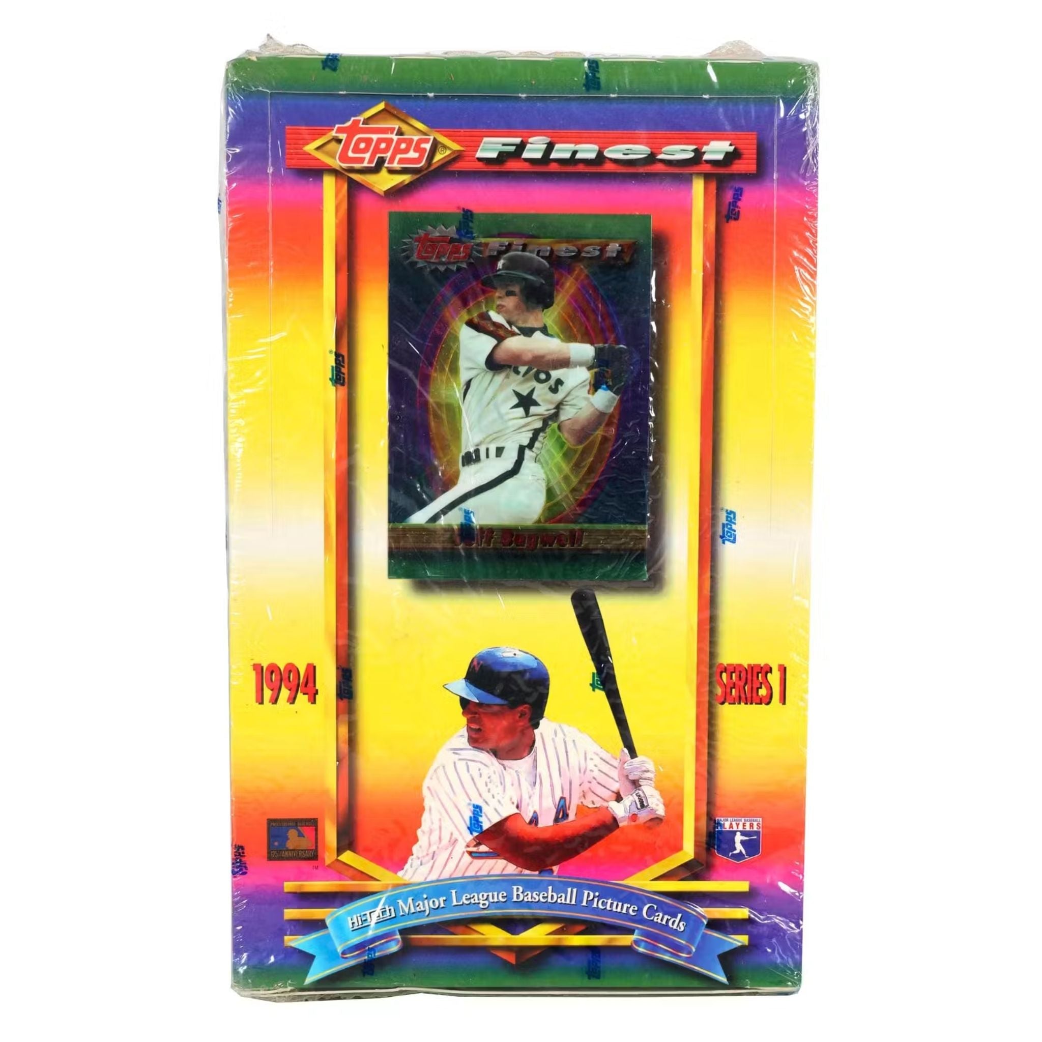 1994 Topps Finest Series 1 Baseball Hobby Box - Image 1