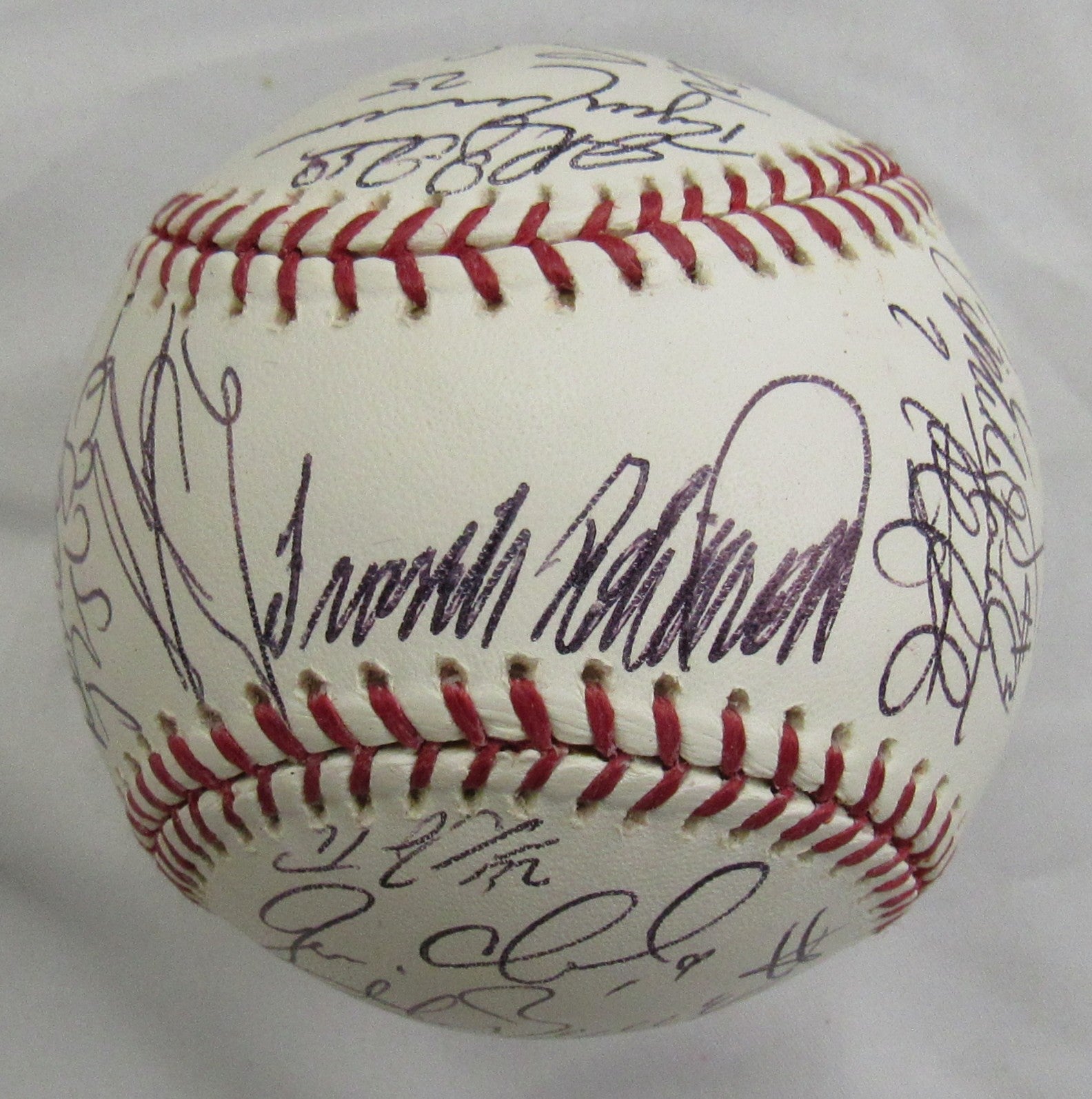 2005 Washington National Team Signed Rawlings Baseball Steiner Hologram - Frank Robinson - Image 1