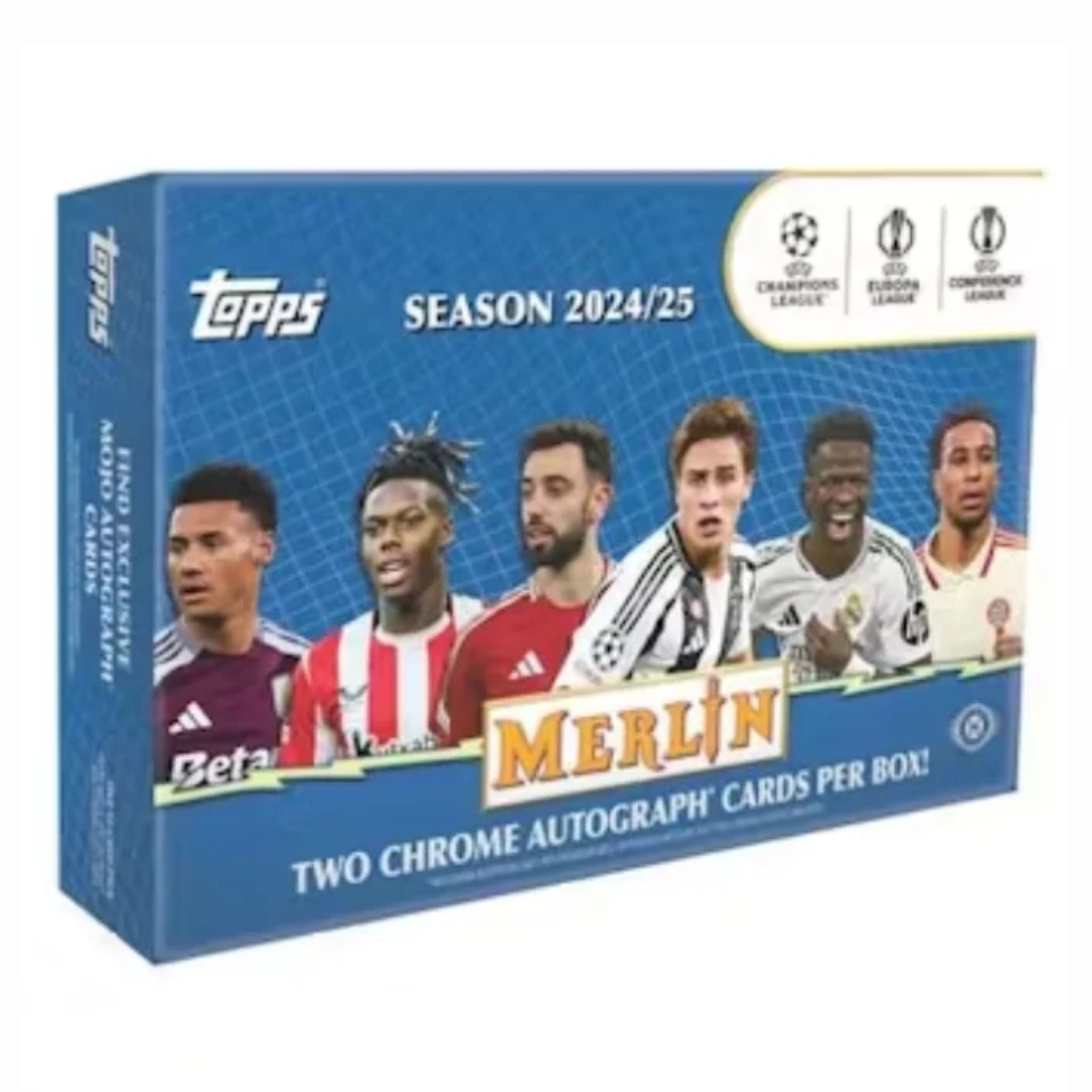 2024/25 Topps Merlin Chrome UEFA Club Competitions Soccer Delight Box - Image 1