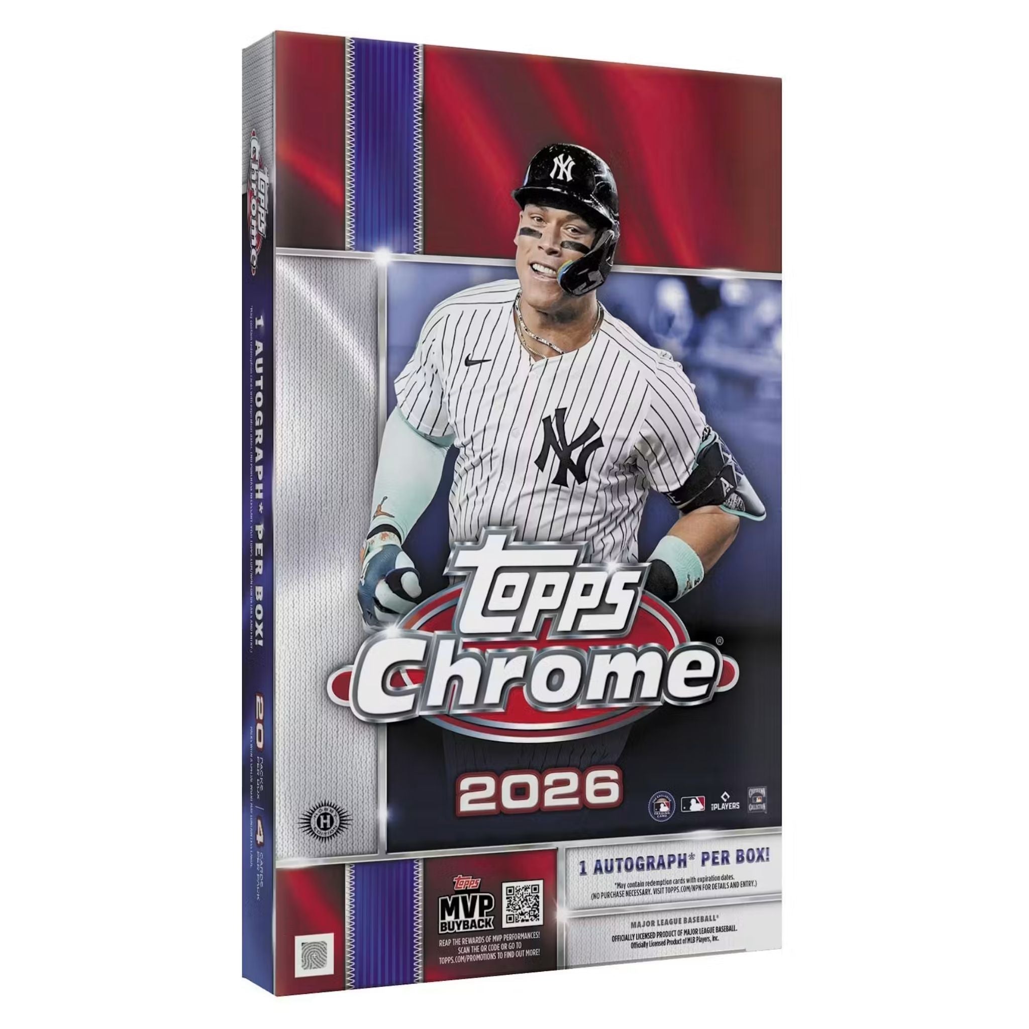 2026 Topps Chrome Baseball Hobby Box - Image 1