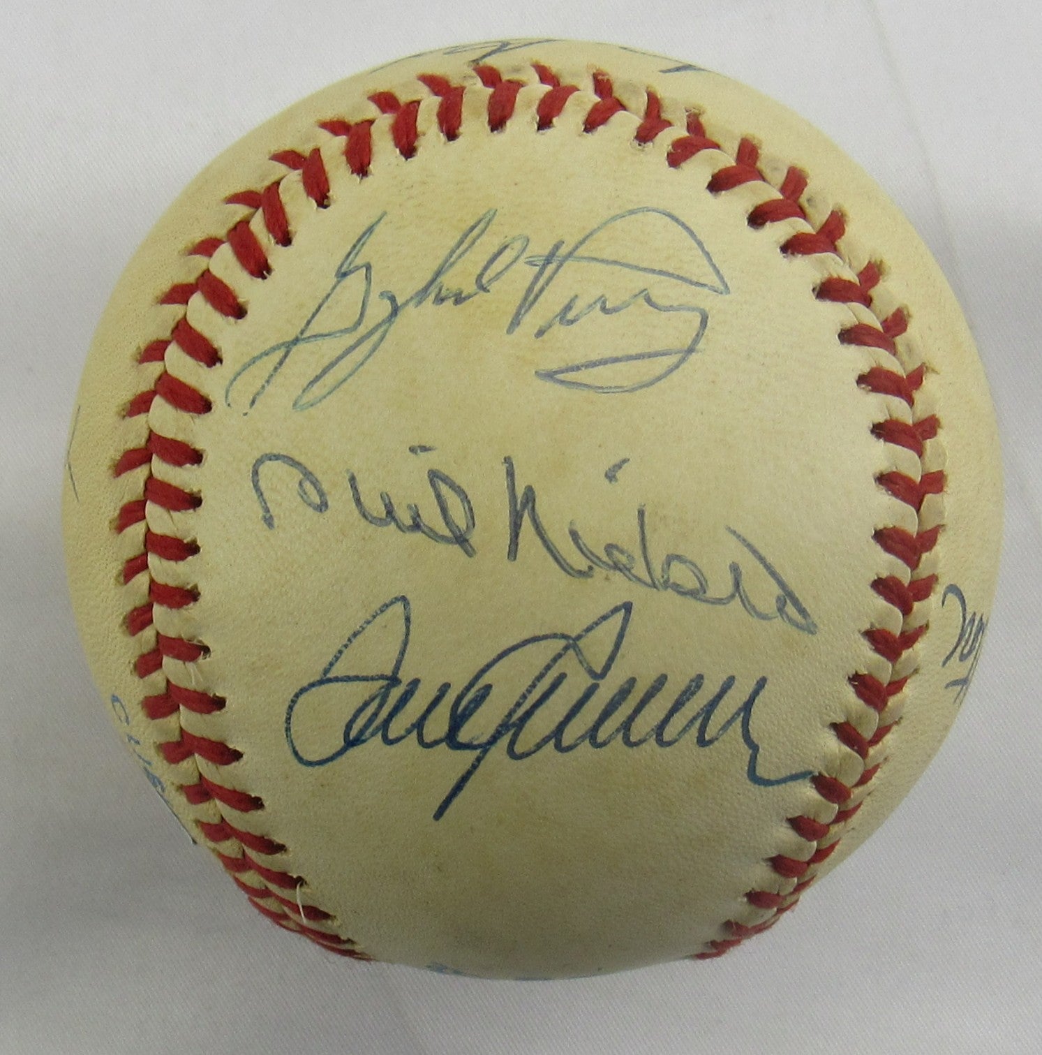 300 Wins Club Signed Rawlings Baseball JSA LOA X47280 - 8 Signatures - Image 1