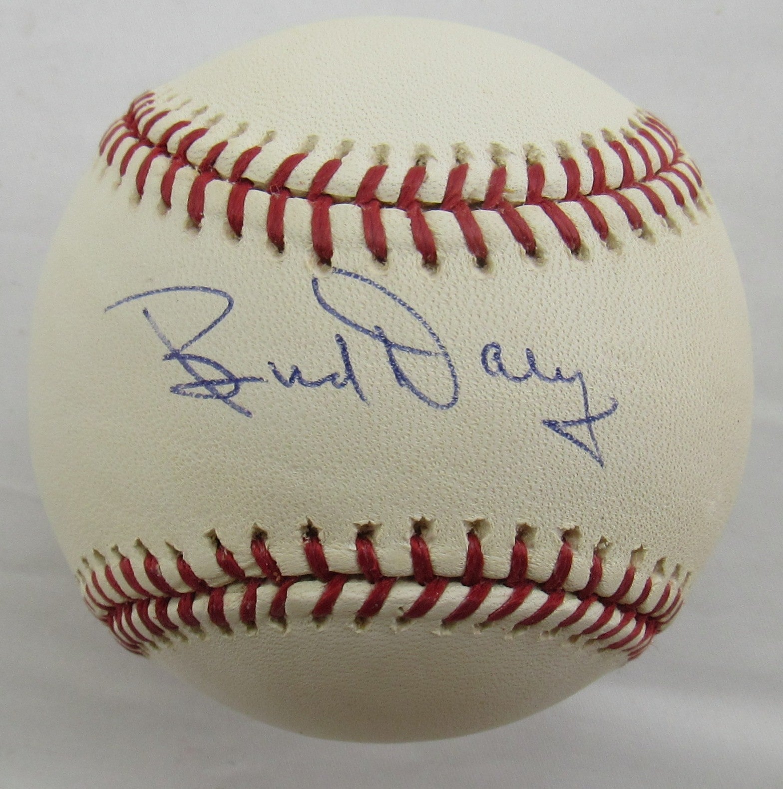 Bud Daley Signed Auto Rawlings Baseball B161 - Image 1