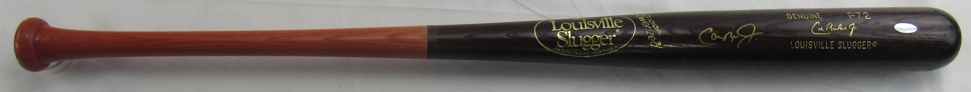 Cal Ripken Signed Rawlings Auto Baseball Bat Steiner COA - Image 1