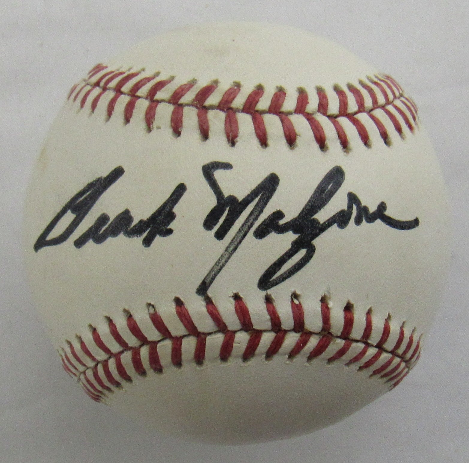 Frank Malzone Signed Auto Baseball B172 - Image 1
