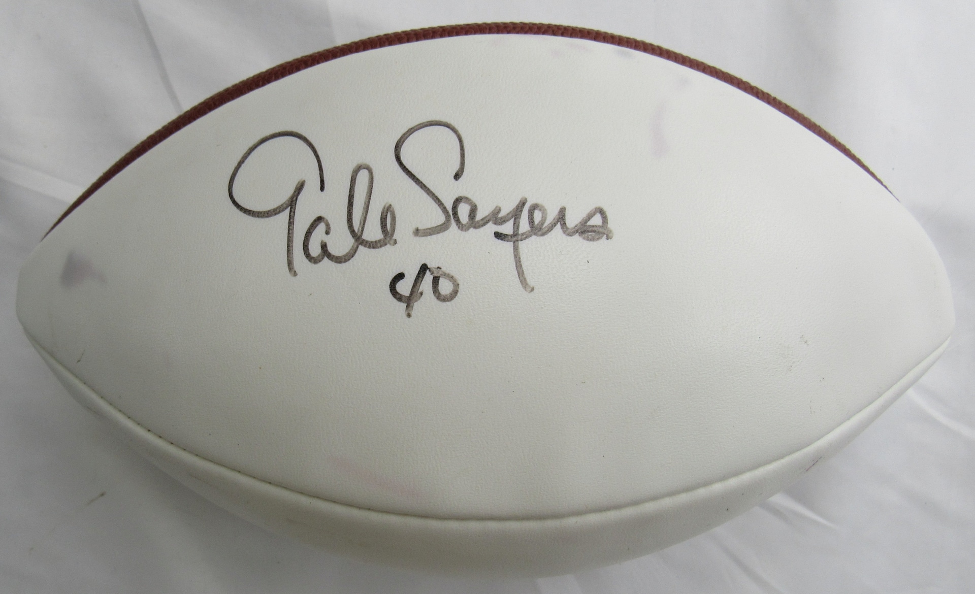 Gale Sayers Signed Auto Wilson Football JSA CM07438 - Image 1