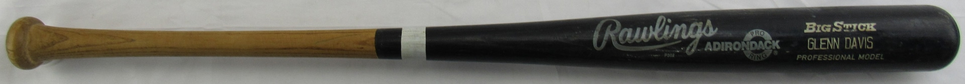 Glenn Davis Game Used Rawlings Auto Baseball Bat - Image 1