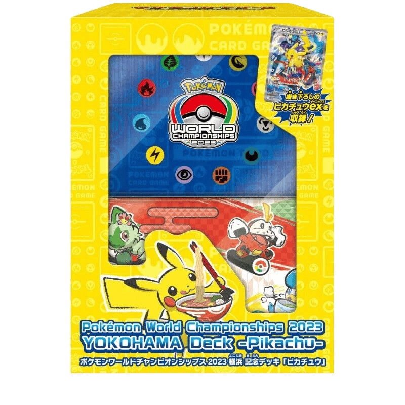 Japanese Pokémon - World Championships 2023 Yokohama Commemorative Deck - Pikachu - Image 1