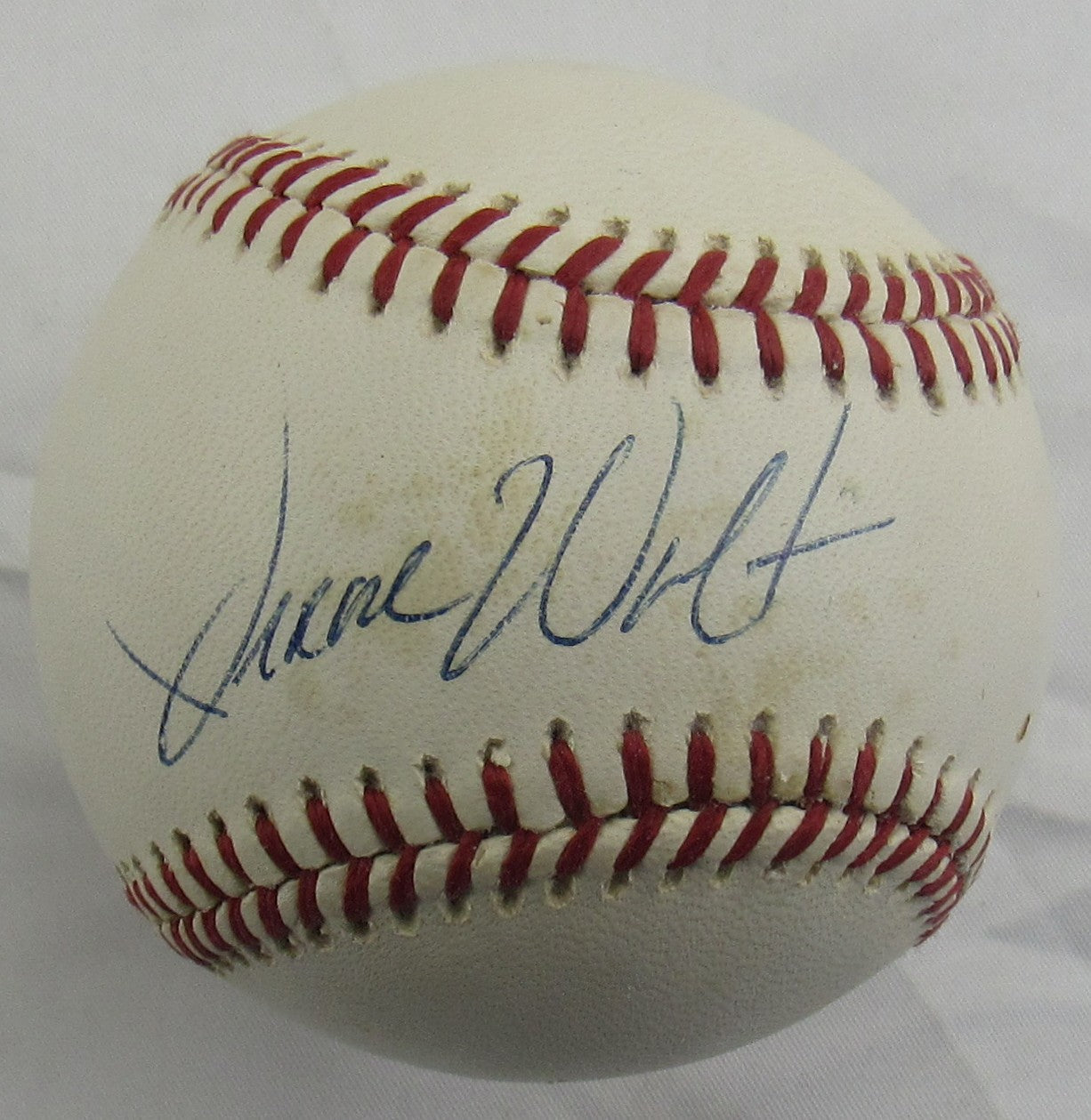 Jerome Walton Signed Auto Rawlings Baseball B160 II - Image 1