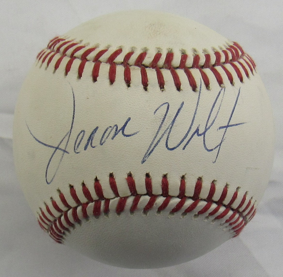 Jerome Walton Signed Auto Rawlings Baseball B160 VI - Image 1