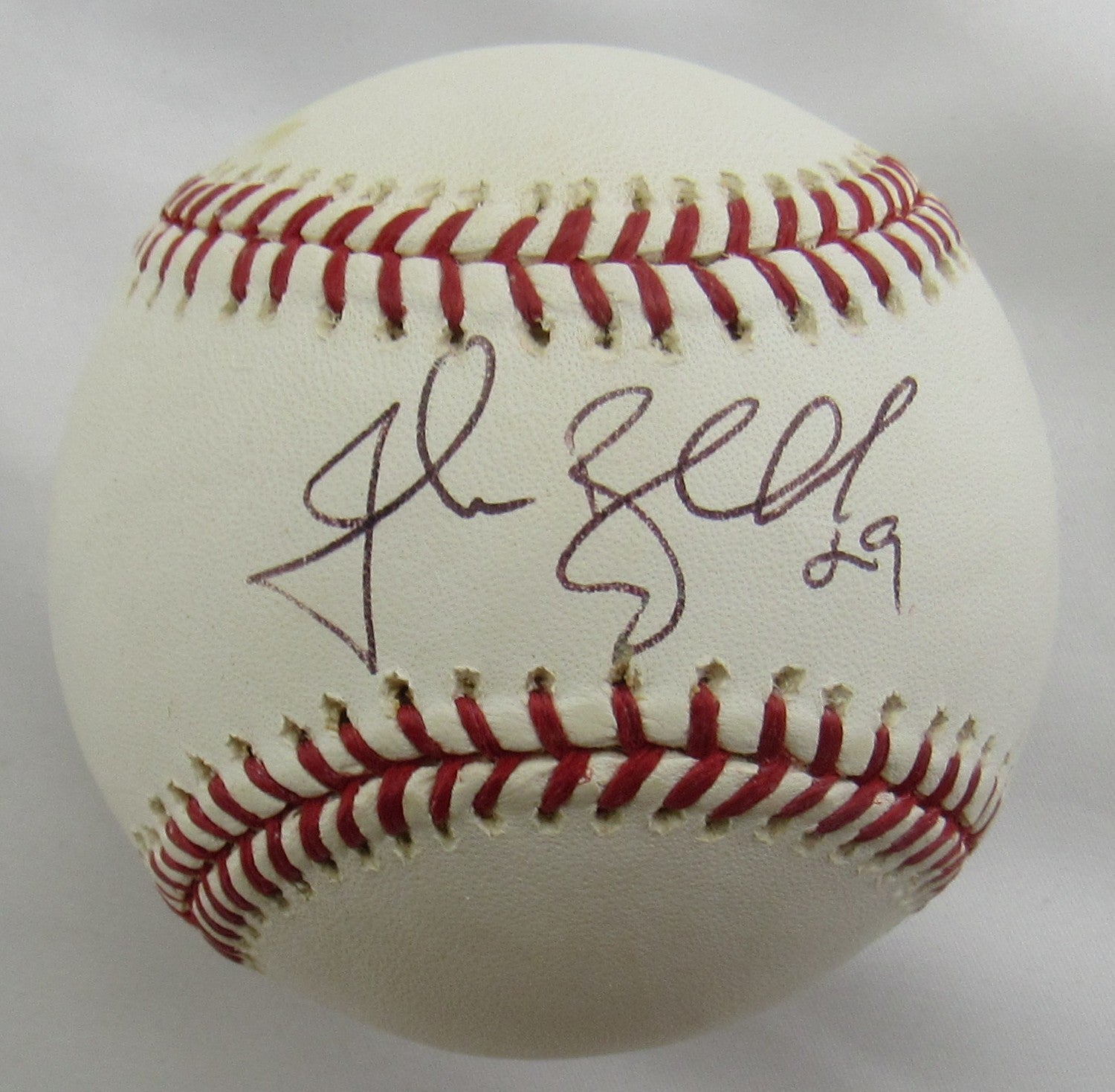 Josh Barfield Signed Auto Rawlings Baseball B165 - Image 1