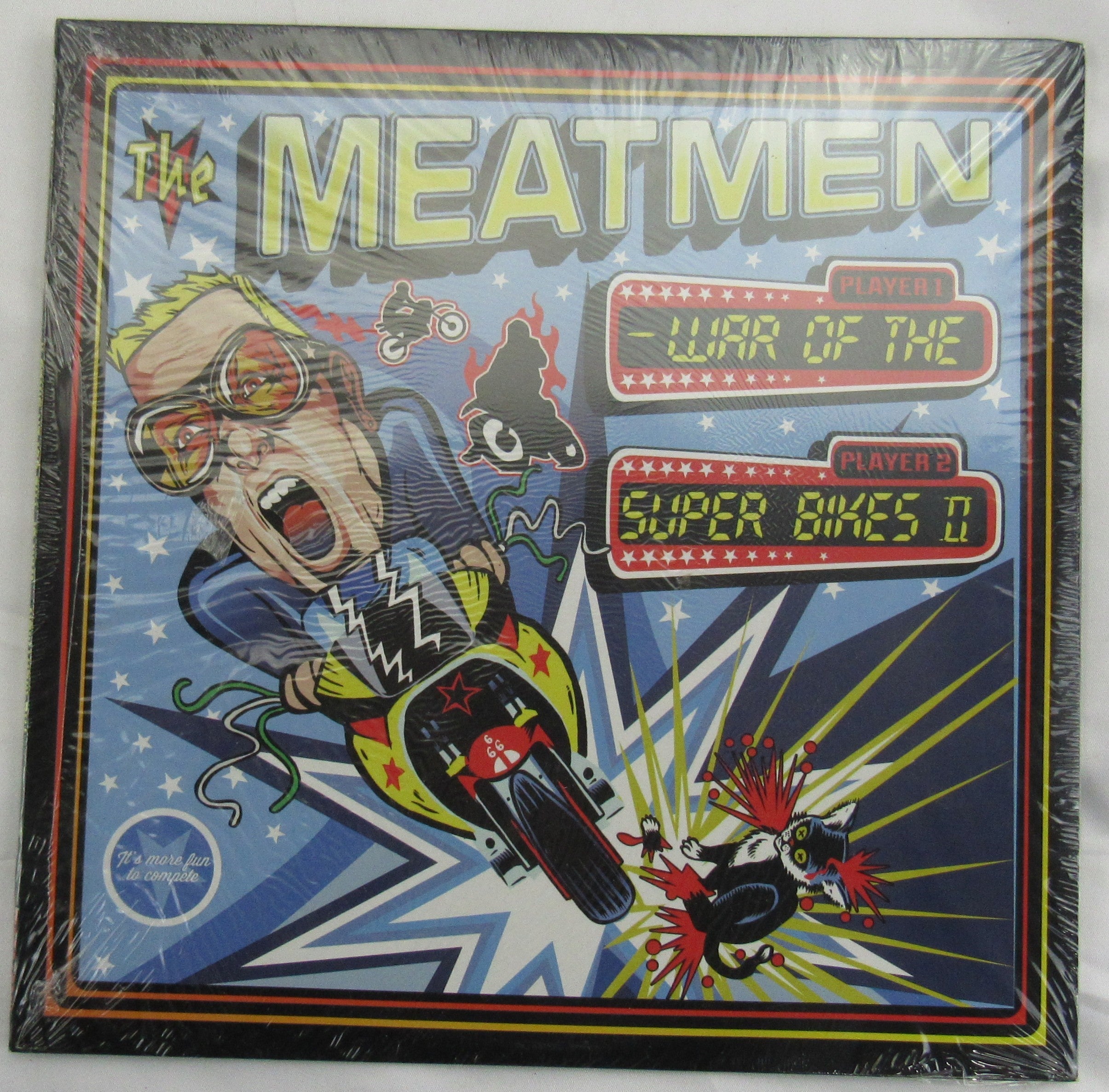 Large Tesco Vee and the Meatmen Lot - Touch and Go, War of the Superbikes and more - Image 1