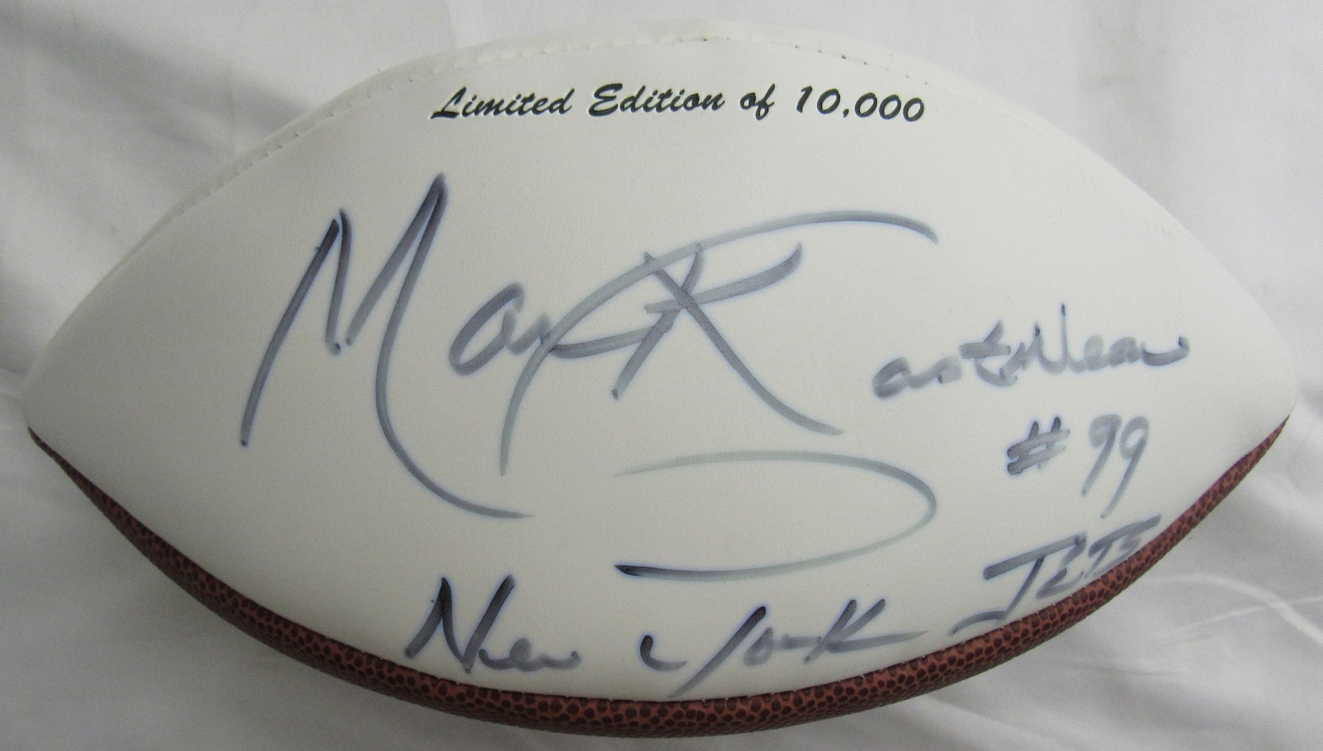 Mark Gastineau Signed Auto Jets Football JSA CM07443 - Image 1