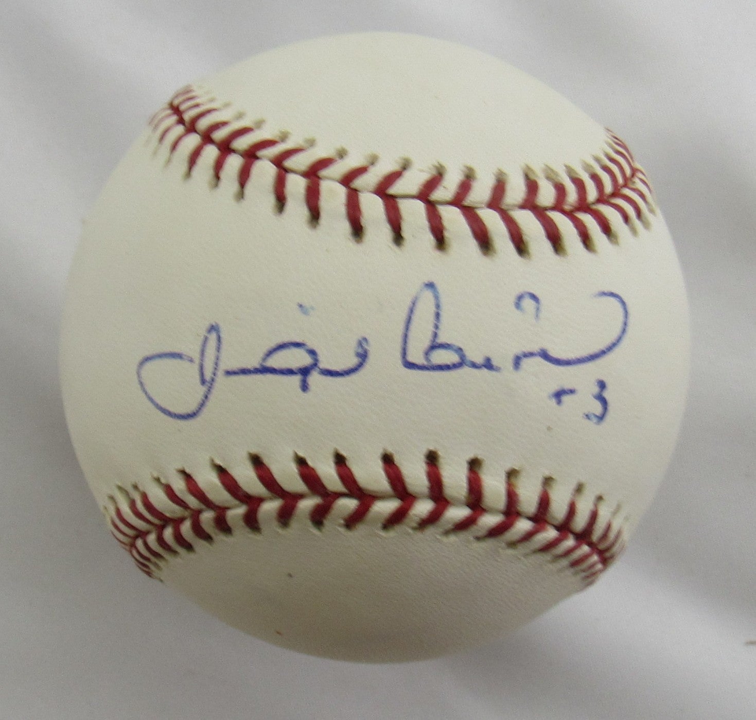Miguel Cairo Signed Auto Rawlings Baseball B165 - Image 1