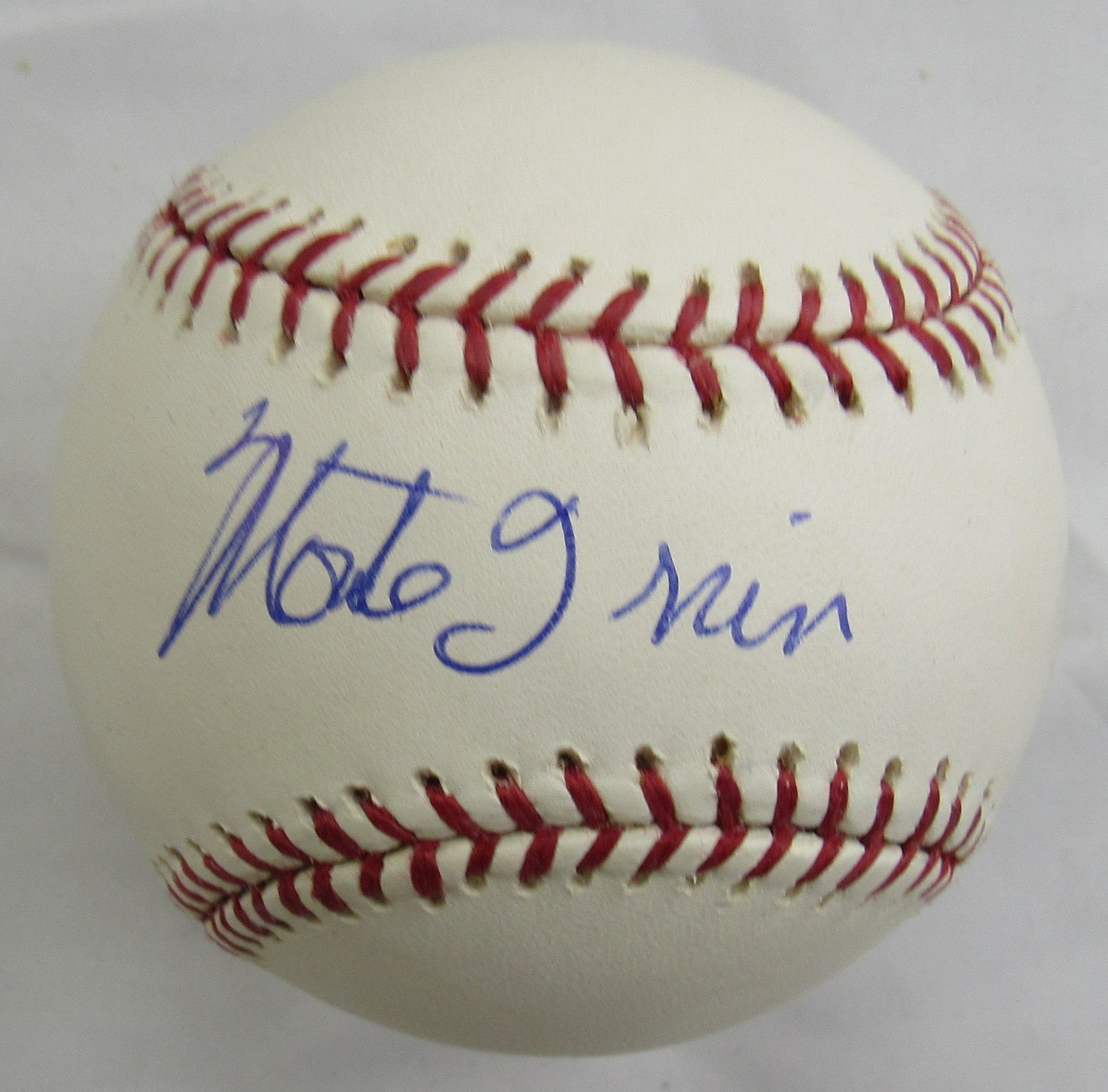 Monte Irvin Signed Rawlings Baseball Steiner Hologram - Image 1