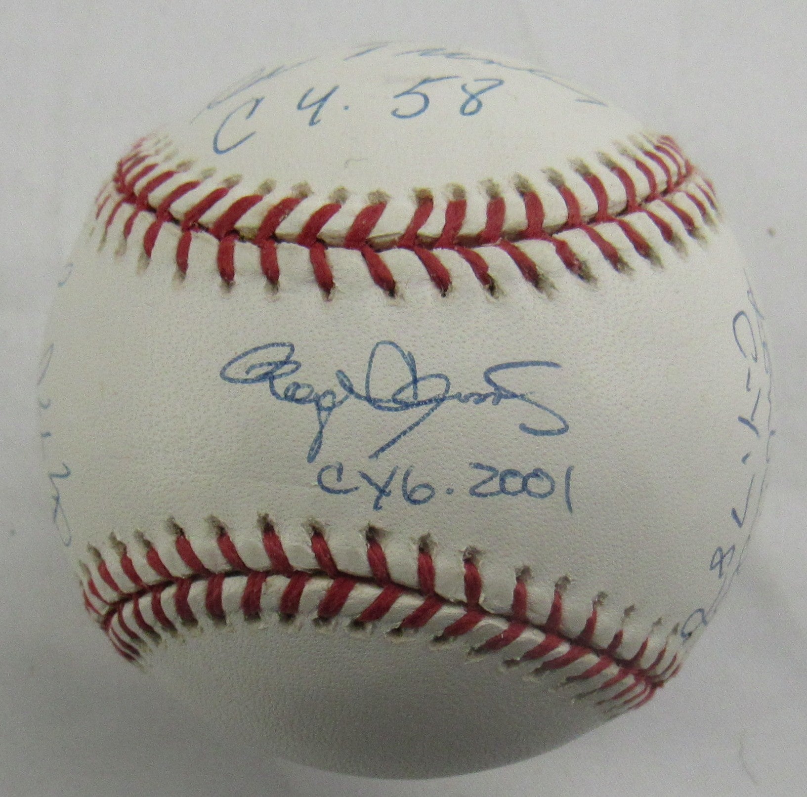 New York Yankees Cy Young Baseball - Roger Clemens, Whitey Ford + Multi JSA CN60094 - Image 1