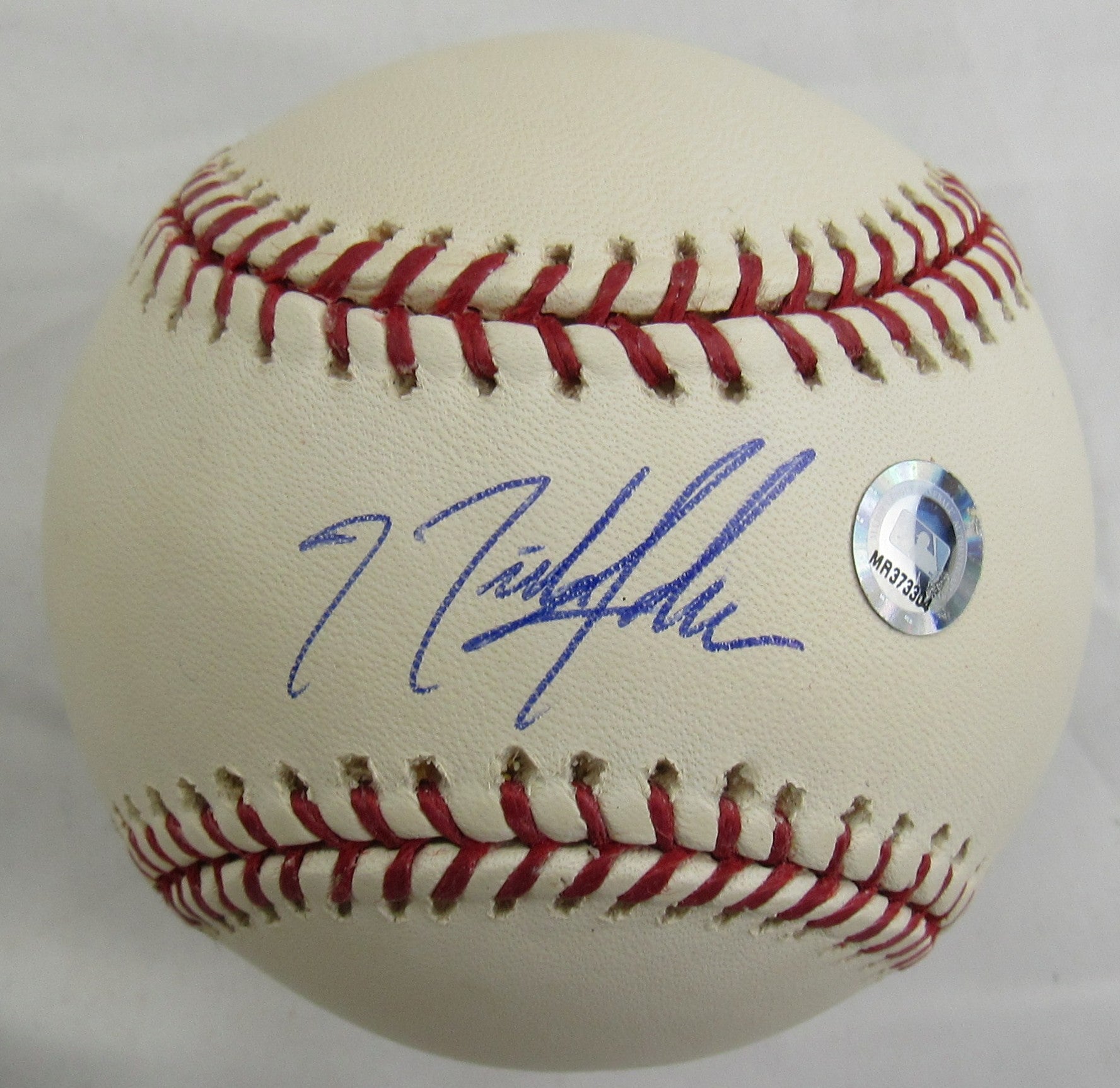 Nick Johnson Signed Auto Rawlings Baseball Steiner & MLB Hologram - Image 1