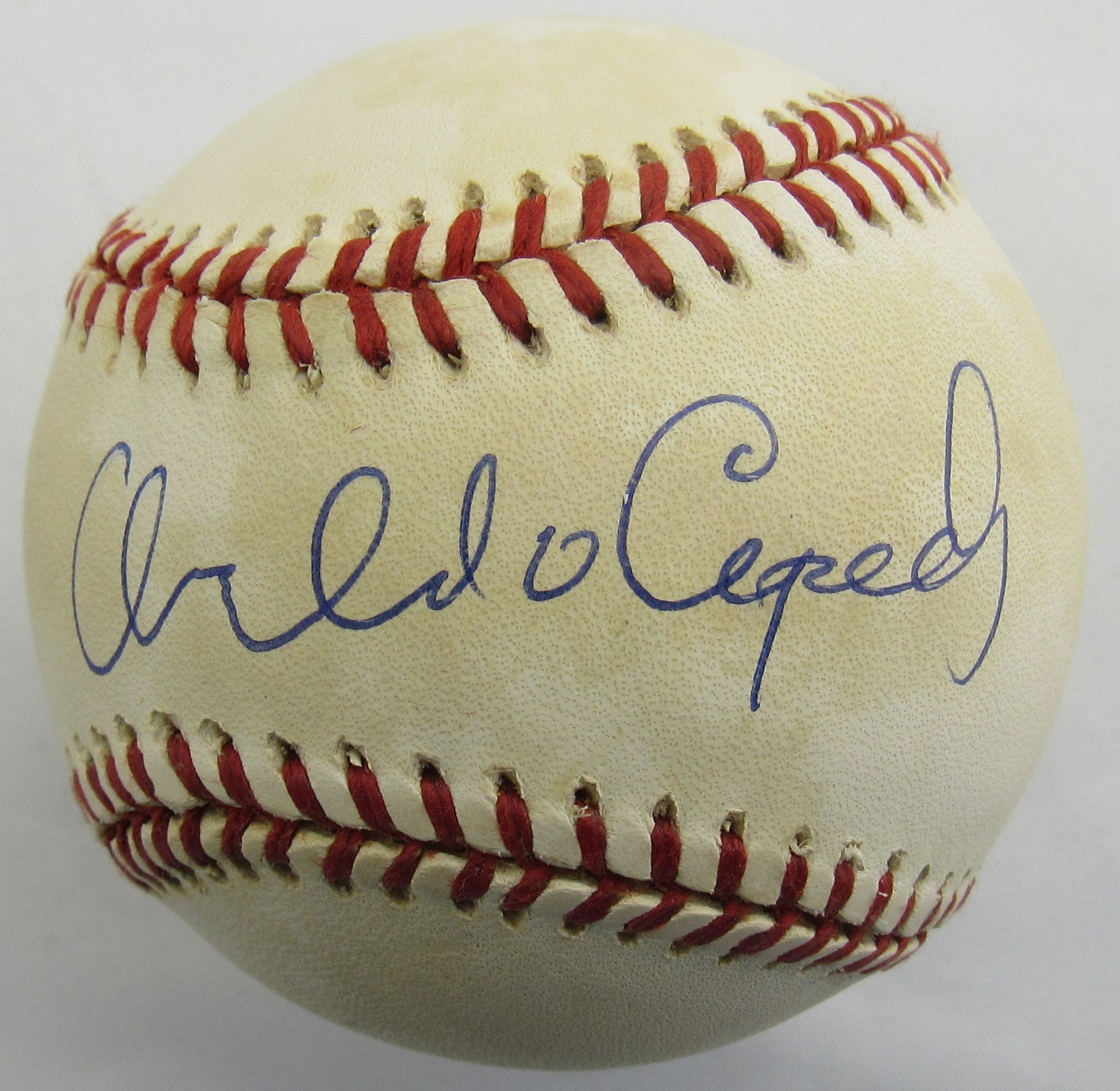 Orlando Cepeda Signed Auto Rawlings Baseball Beckett H82787 - Image 1