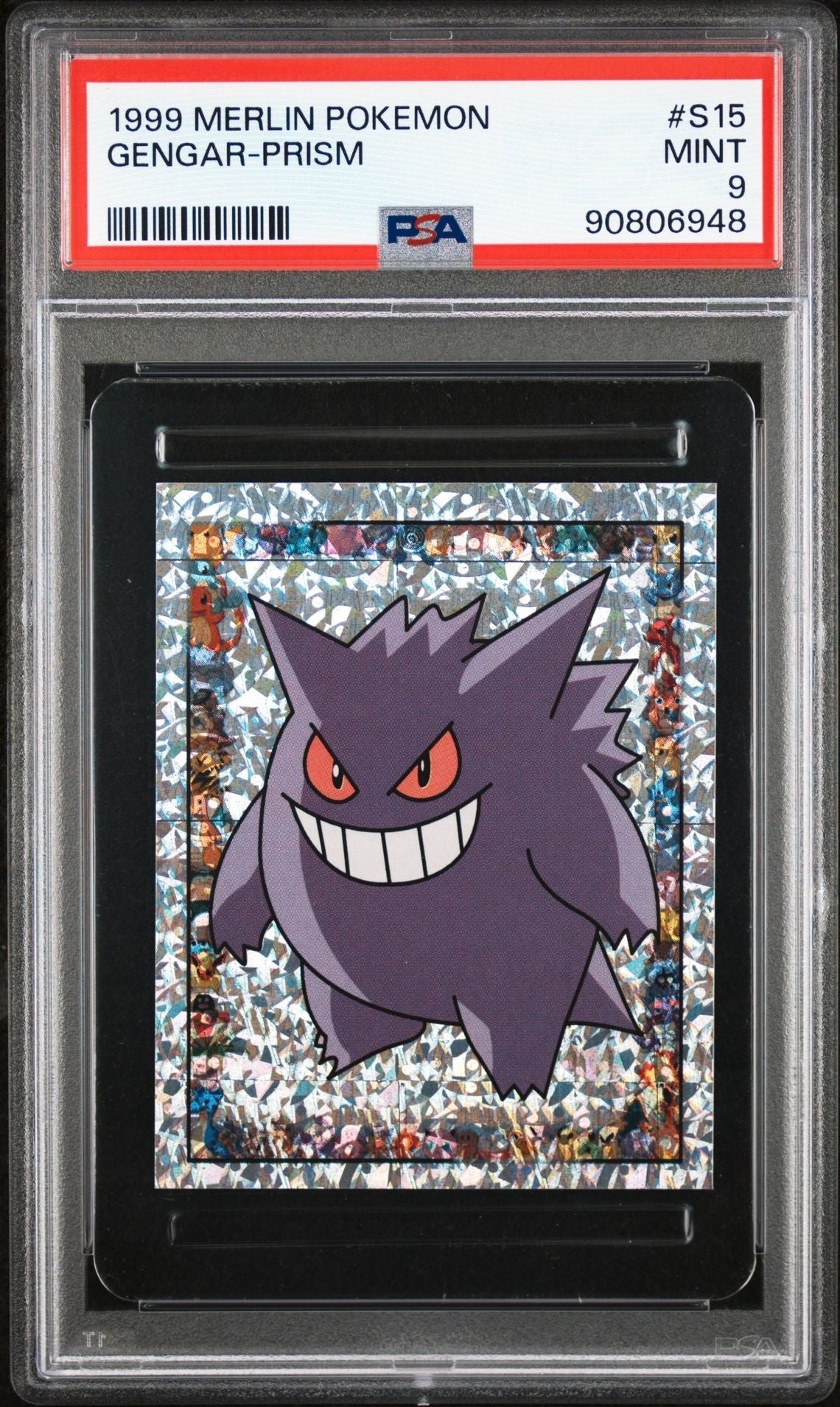 PSA (MINT 9) Gengar - Prism #S15 - Merlin Pokémon (#90806948) - Image 1