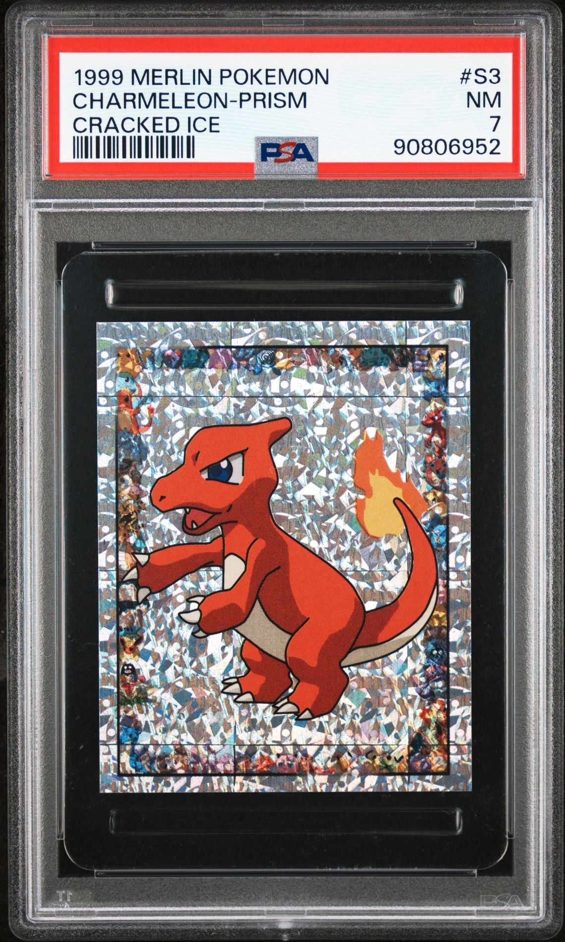PSA (NM 7) Charmeleon - Prism #S3 - Merlin Pokémon (#90806952) - Image 1