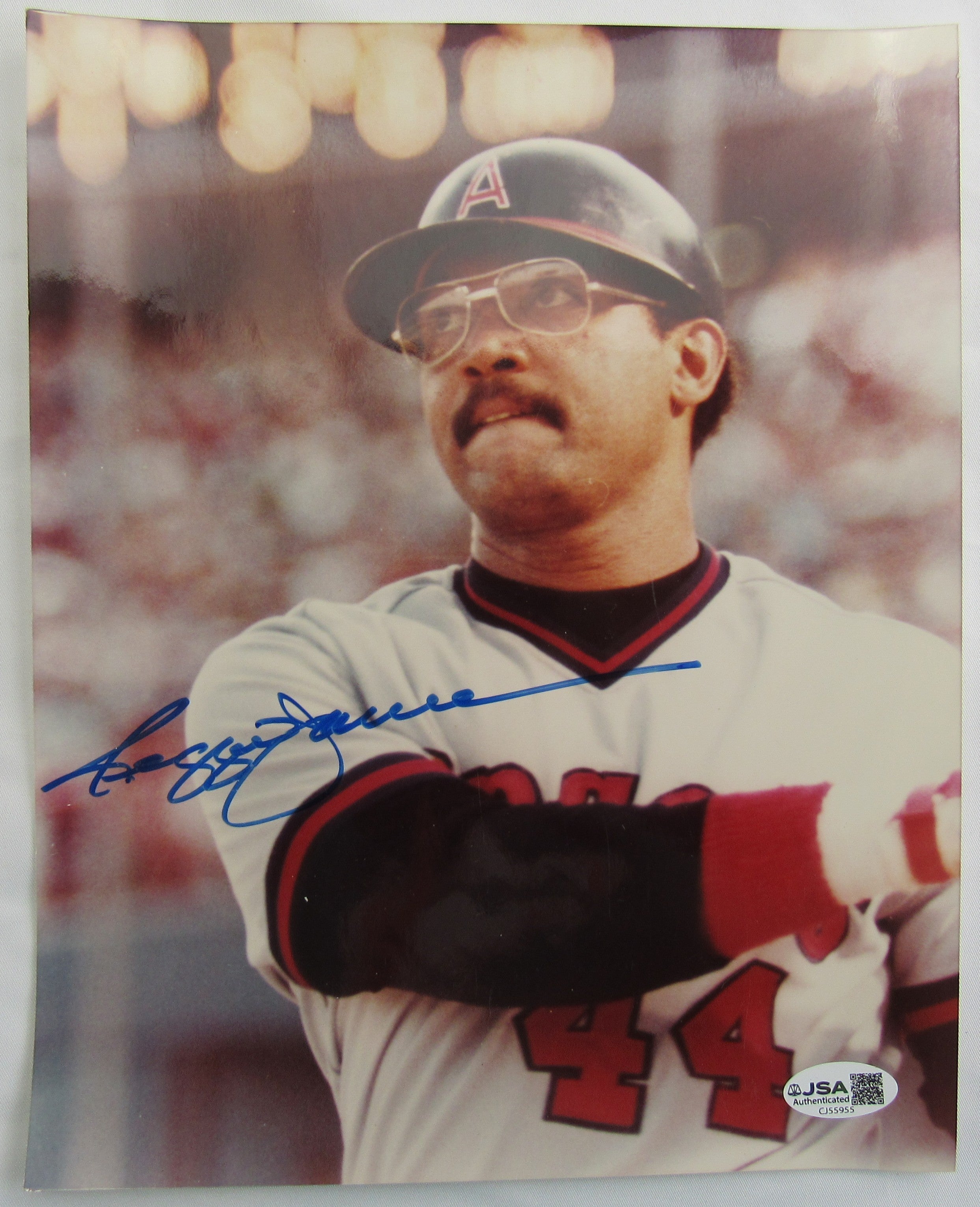 Reggie Jackson Signed Auto 8x10 Photo JSA CJ55955 - Image 1