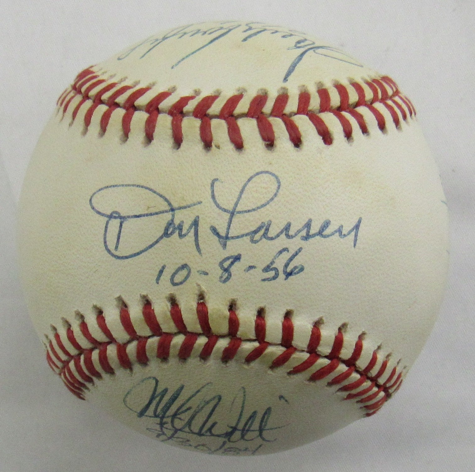 Sandy Koufax Jim Hunter Jim Bunning +4 Signed Auto Baseball JSA LOA B76924 - Image 1