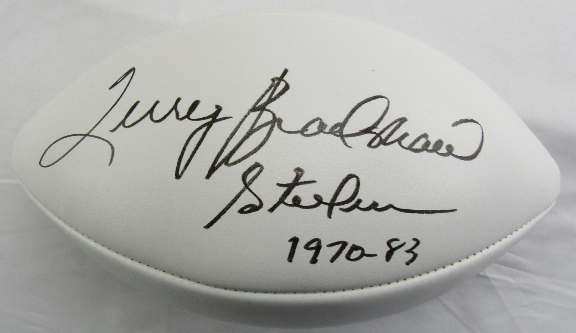 Terry Bradshaw Signed Wilson Football Beckett Holo BK90131 - Image 1